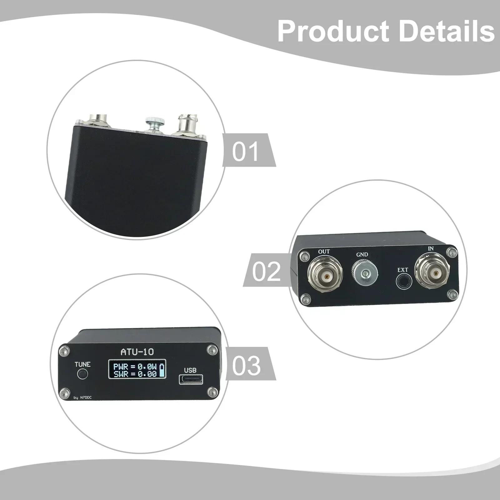 

ATU-10 ATU10 QRP від N7DDC Автоматичний тюнер антени Версія 1.6 1-15 В Тестування Вимірювання Радіочастотні Мікрохвильові Підсилювачі Аксесуари China Mainland