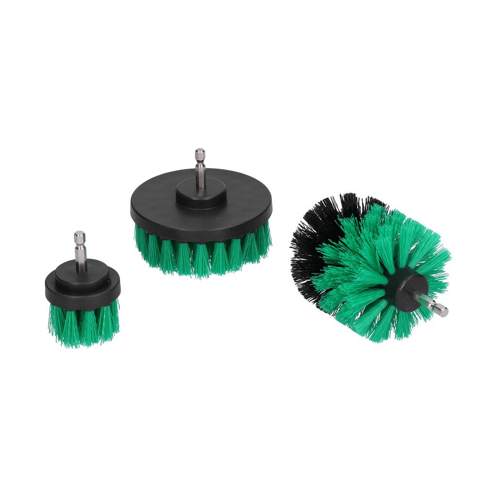 3PCS Drill Brush Power Scrubber Set Cleaning Brushes for Home Furniture Carpets Kitchen