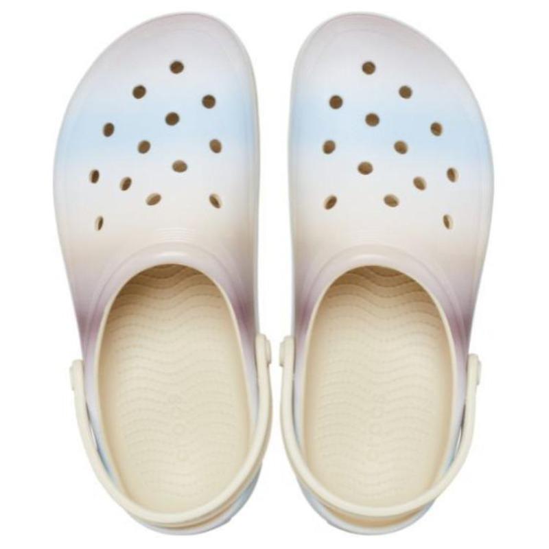 Crocs Off Court Rubber Dipped Clogs Lightweight Comfort Clogs Unisex Bone 208984-2Y3