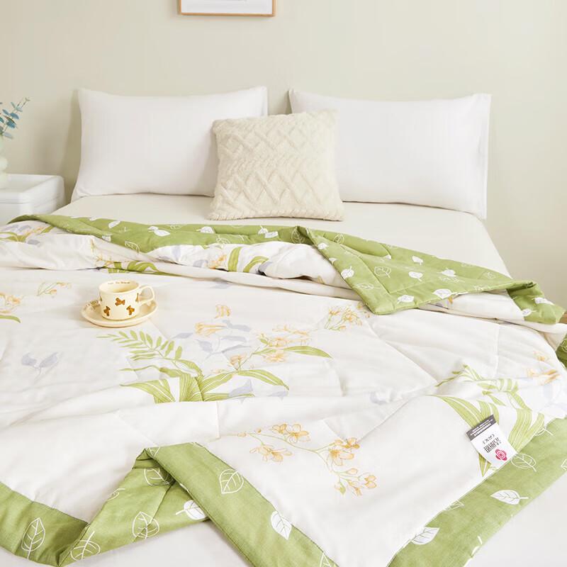 Jieliya 100% Washed Cotton Summer Quilt
