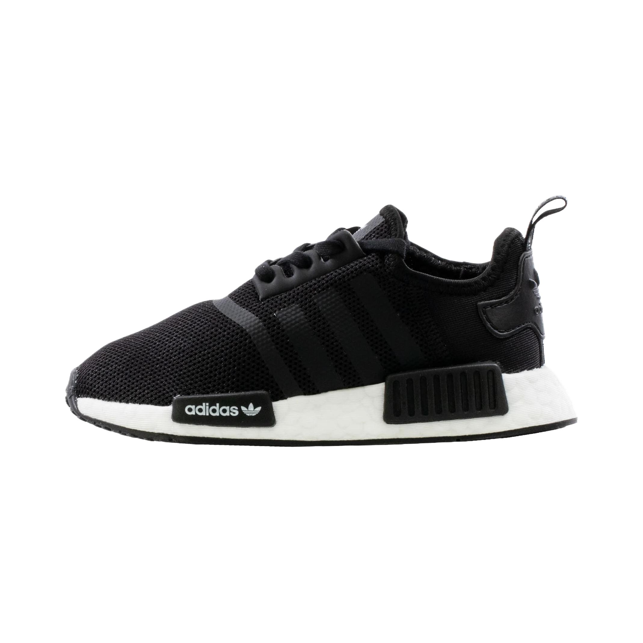 Adidas NMD R1 Black White PS FW0415 29