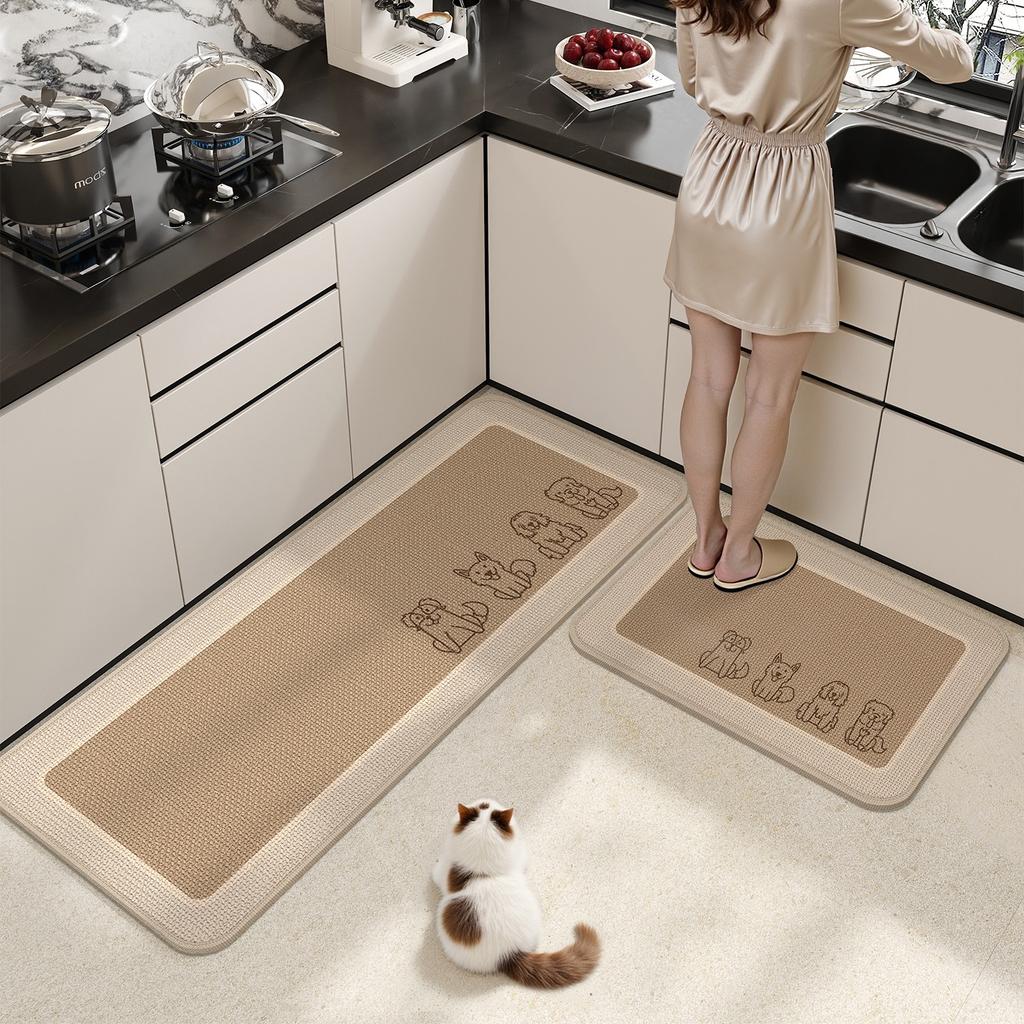 Rug for Kitchen Floor Mat Non-slip Foot Mats Runway Long Carpet Wear Resistant Carpets Minimalist Home Decoration Rugs