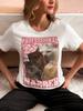 Professional Napper Funny Cat Meme T-shirt, Gift for Her, Goofy Ahh Tshirt, Sleeping T-shirt, Ironic Cats Shirt, Retro Vintage Nap Pet Merch