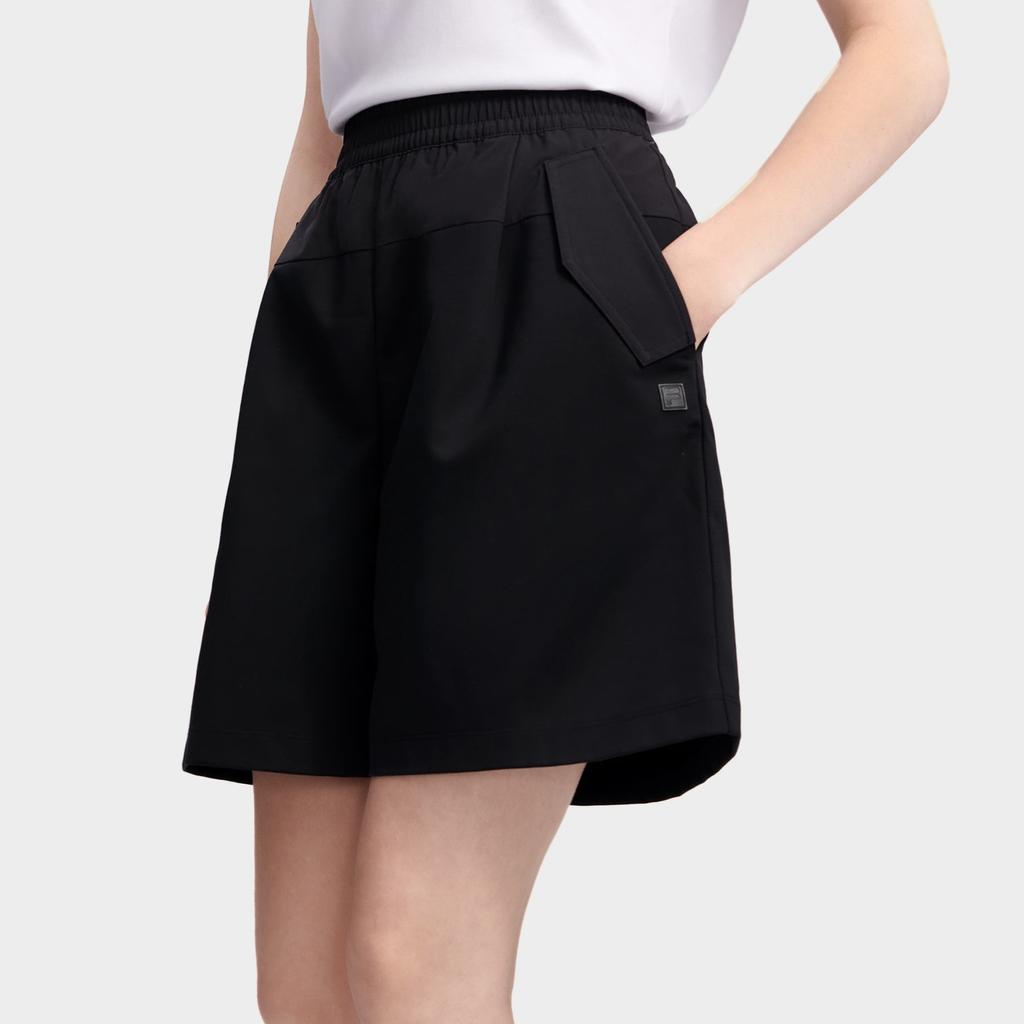 FILA SS23 Sport Mid-Rise Fitted Casual Skirt Women skirts Black F11W327603F-BK