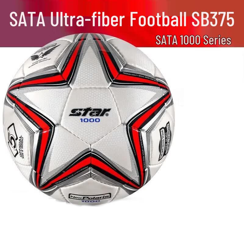 Star 1000 Series Hand-Stitched Size 5 Soccer Ball