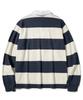 Illuminate Stripe Rugby Long Sleeve - Navy