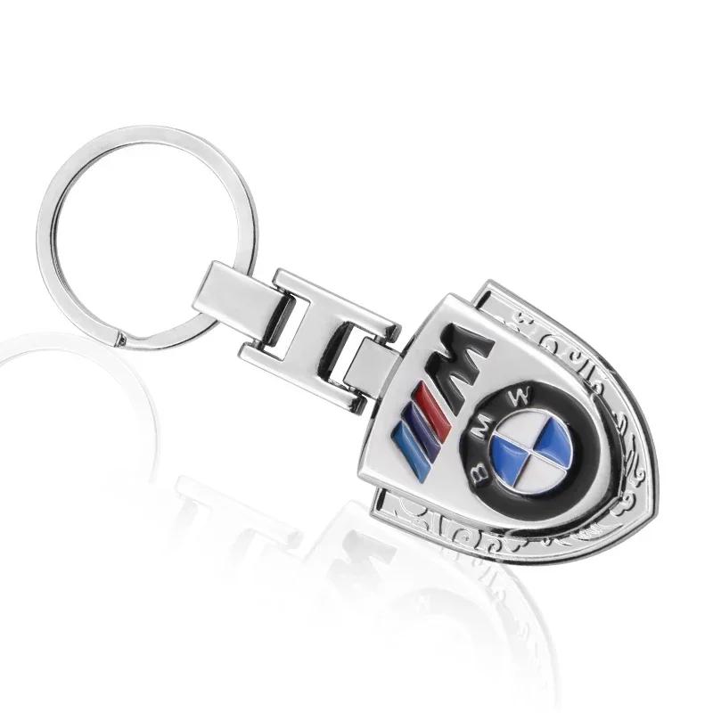 1 Pcs Car Keychain Creative Double-sided Epoxy Metal Key Ring For BMW M E39 E36 E60 E90 E3A4 E46 F30 F10 F20 X5 E53 E34 X1 X5