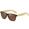New Classic Polarized Men Wooden Sunglasses Wood Bamboo Fashion Square Driving Sun Glasses Women UV400 Protection Gafas De Sol