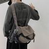 Cross-body Canvas Tote Bag Versatile Shoulder Bag Cool Messenger Bag  Shopping