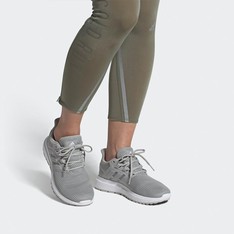 adidas Ultimashow Γκρι Γυναικεία Αθλητικά Παπούτσια Γκρι-Δύο Νεφέλη-Λευκό FX3638