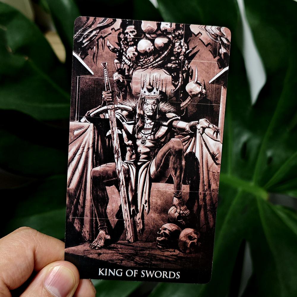 Incubus Tarot Deck 12*7cm 78 Pcs Nightmare-themed Tarot Cards Based On Rider Waite System