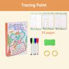 Toddlers Pen Control Books Montessori Learning Toys Tracing Writing Painting Wipe Off Activity Workbook Parish Educational Toys