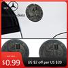 Karšta automobilio lipdukas Naujas 3D metalinis automobilio AMG ženklelis Obuolio medis Kėbulo bagažinės dekoravimo lipdukas Priedas Mercedes Benz A B C E G klasei