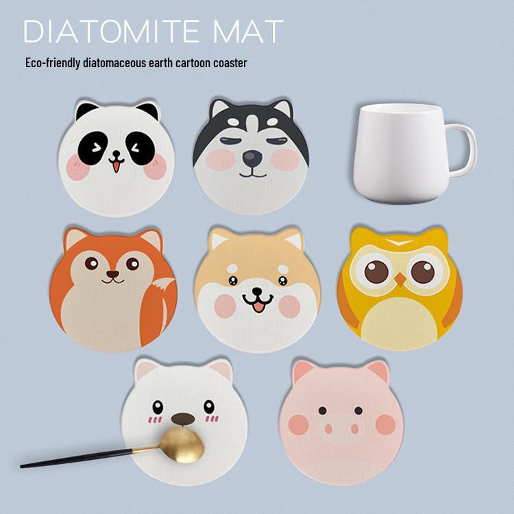 

Скидка для нового пользователя: Подставка из диатомовой земли - Впитывающая, Термостойкая, Защищающая от ожогов для использования в столовой или ванной. Simple Coaster - Random 1 Piece