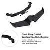 Front Wing Frontal Spoilers Headlight Fairing For Yamaha MT-10 2022-2024