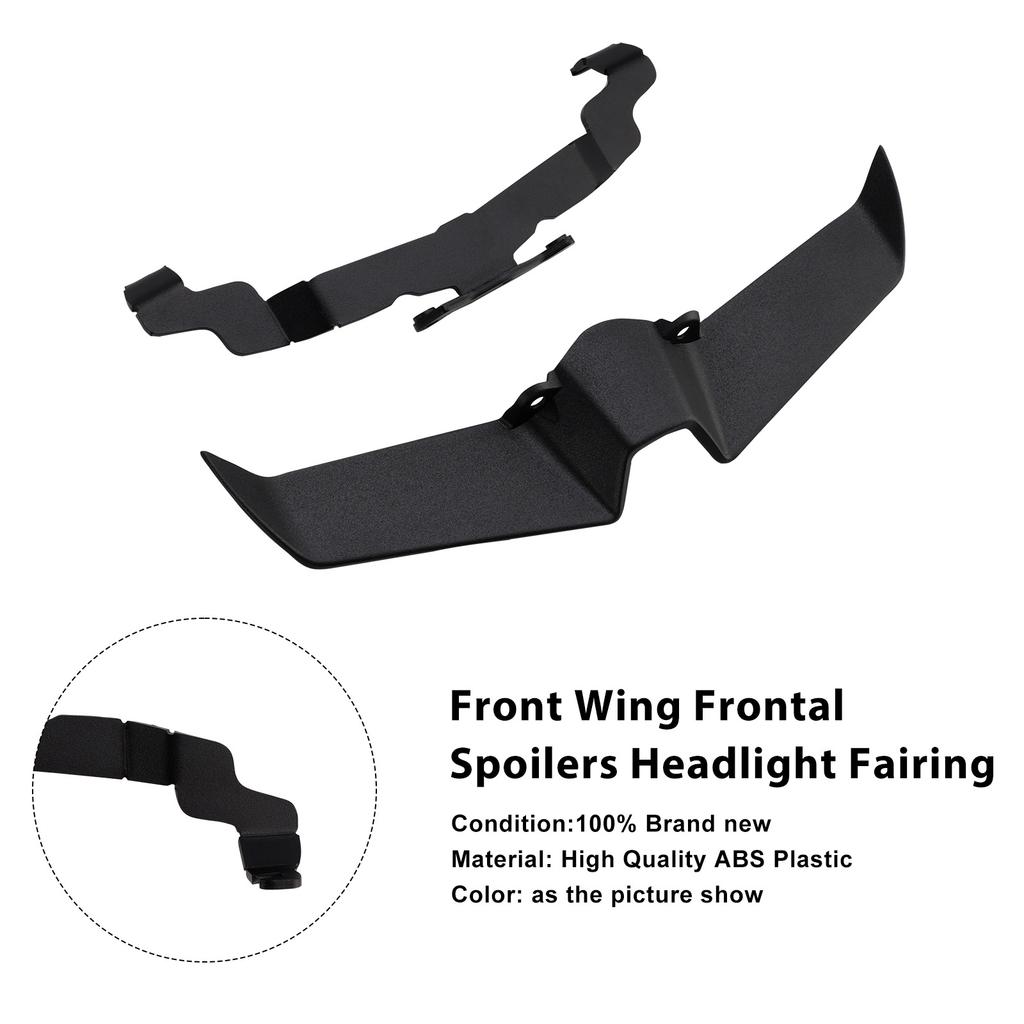 Front Wing Frontal Spoilers Headlight Fairing For Yamaha MT-10 2022-2024
