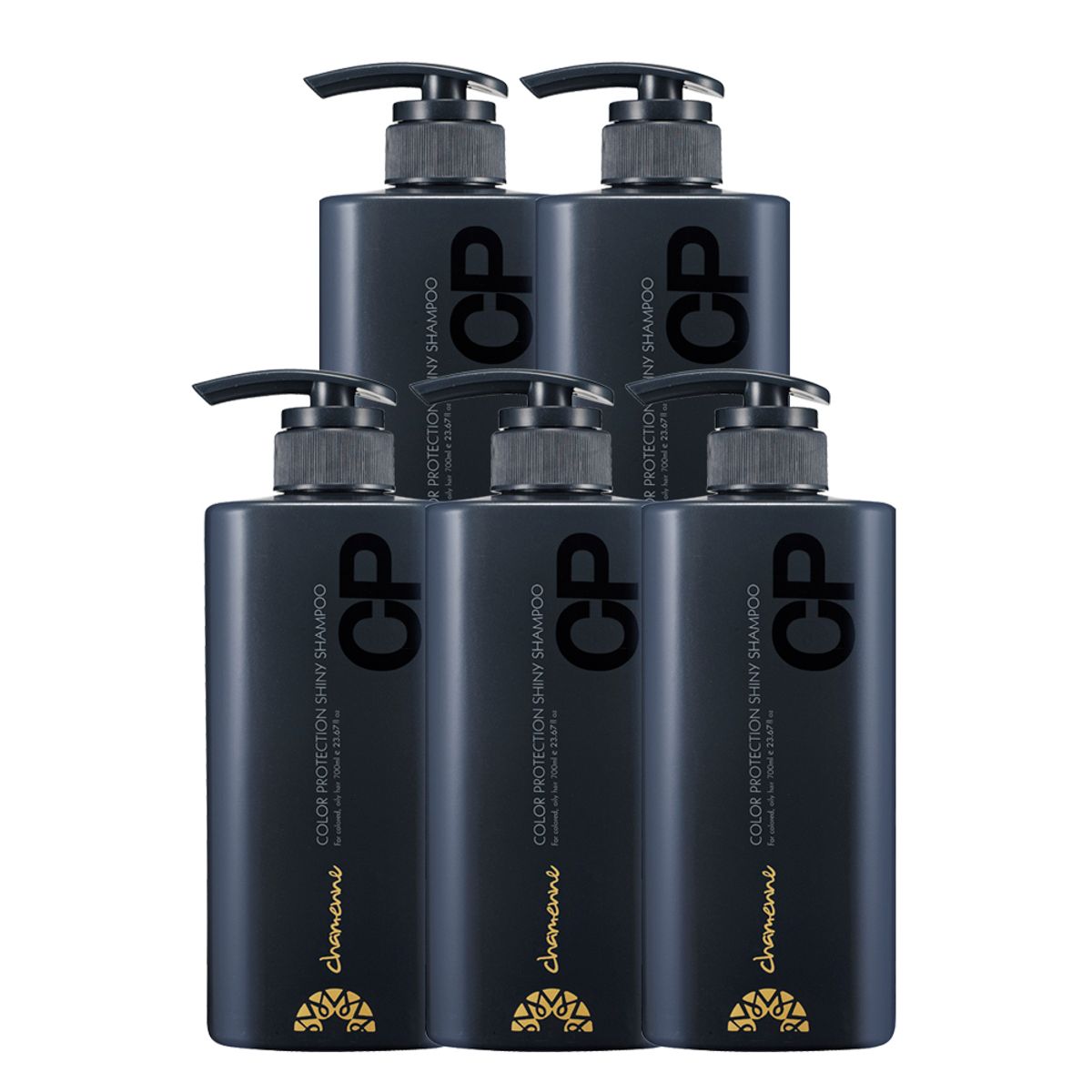 Shamenne CP Shampoo 700ml x 5 (Vivid color for dyed hair)