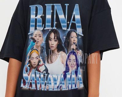 RINA SAWAYAMA Retro T-shirt - Rina Sawayama Tee, Rina Sawayama Long Sleeve Shirt, Rina Sawayama Youth Tee, Rina Sawayama Kids Tee