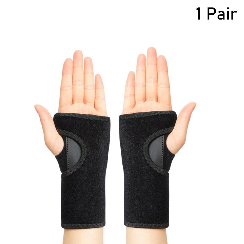 Cod Wrist Support Pain Relief Metal Wrist Brace Wrist Splint Adjustable Wrist Thumb Stabilizer Immobilizer Strap