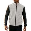 Men's Color Zip-Up Vest for Casual Layering