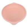Silicone Bread Proofing Basket Built In Reinforced Steel Rim Ring Round Dough Proofing Bowl Container with Handles