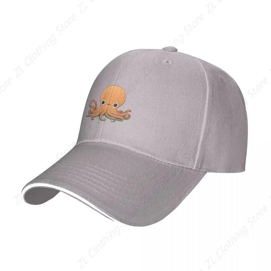 Kawaii Chibi Cute Octopus Baseball Cap Hat Beach Luxury Brand Hiking Hat Baseball For Men Womens