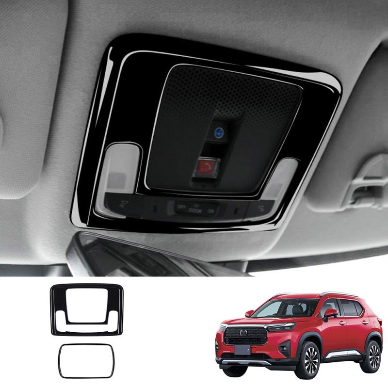 For HONDA WR-V WRV 2024 2025 ABS piano black interior accessoires  door handle window control panle Handbrake air outlet cover