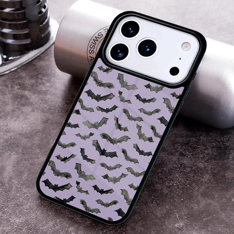Goth Vampire Bat Gothic Phone Case for iPhone 17 16 15 Pro Max Air 14 13 12 11 Plus Shockproof Cover