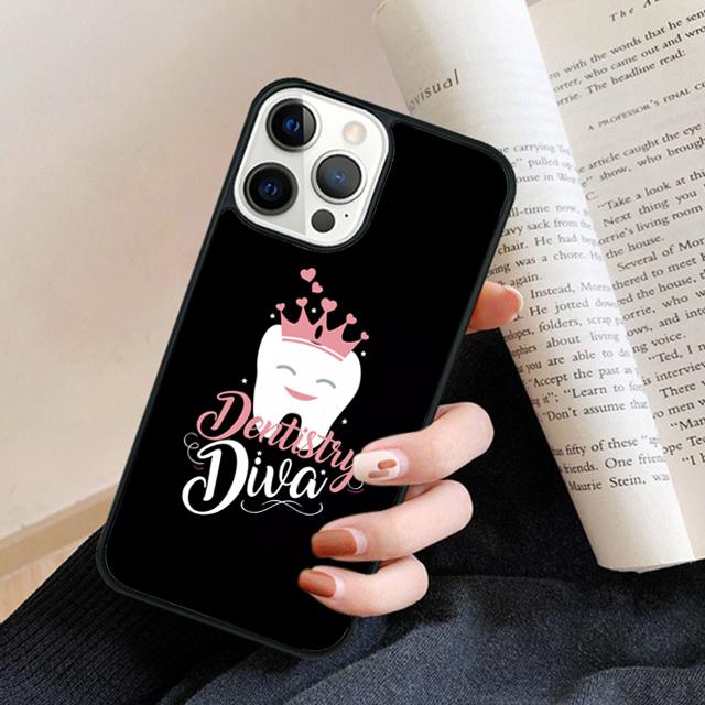 Dental Definitions Tooth Phone Case Back Cover for iPhone 17 Air 16 15 14 13 11 12 Pro Max Plus Fundas Coque