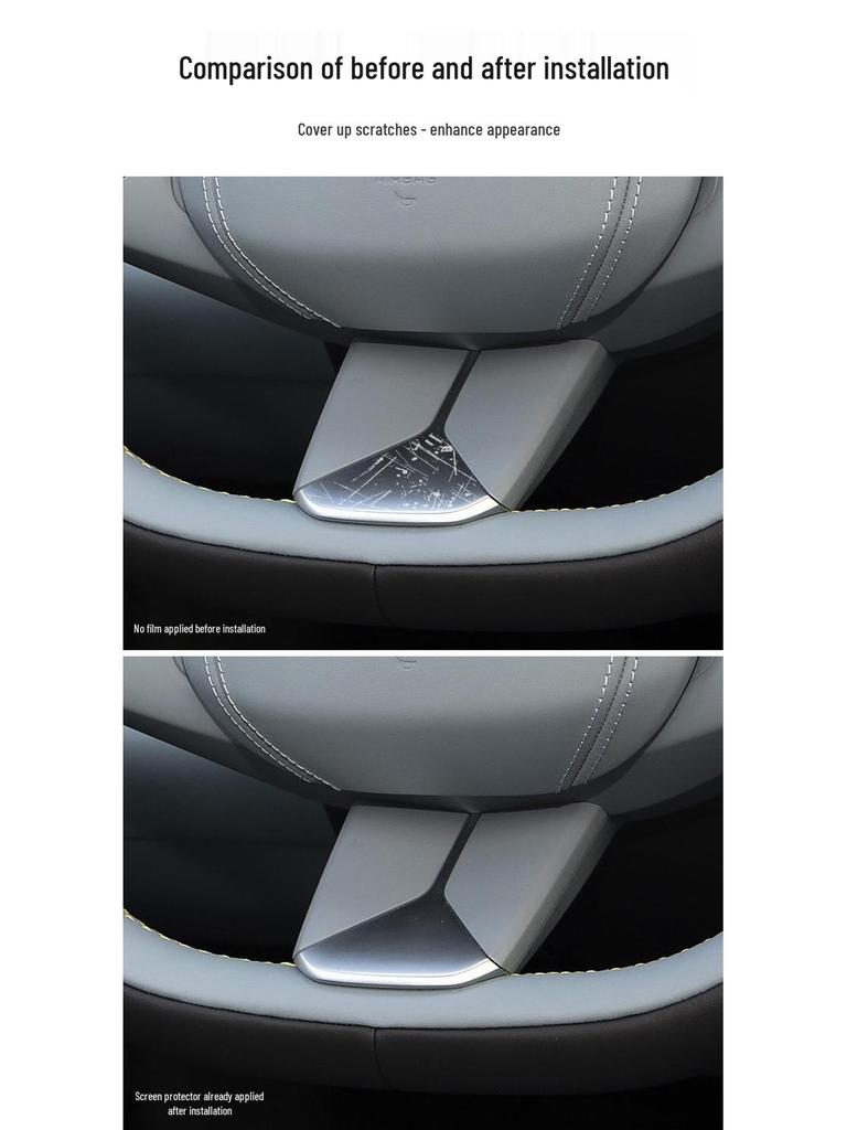 Diepblauw S05 Interieur Bescherming: Middenconsole, Navigatiescherm Glas, B-Stijl en Airconditioning Folie.
