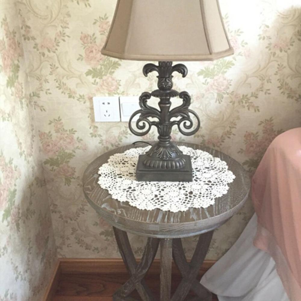 Cotton Tablecloth Floral Decor Dining Table Cafe Shop