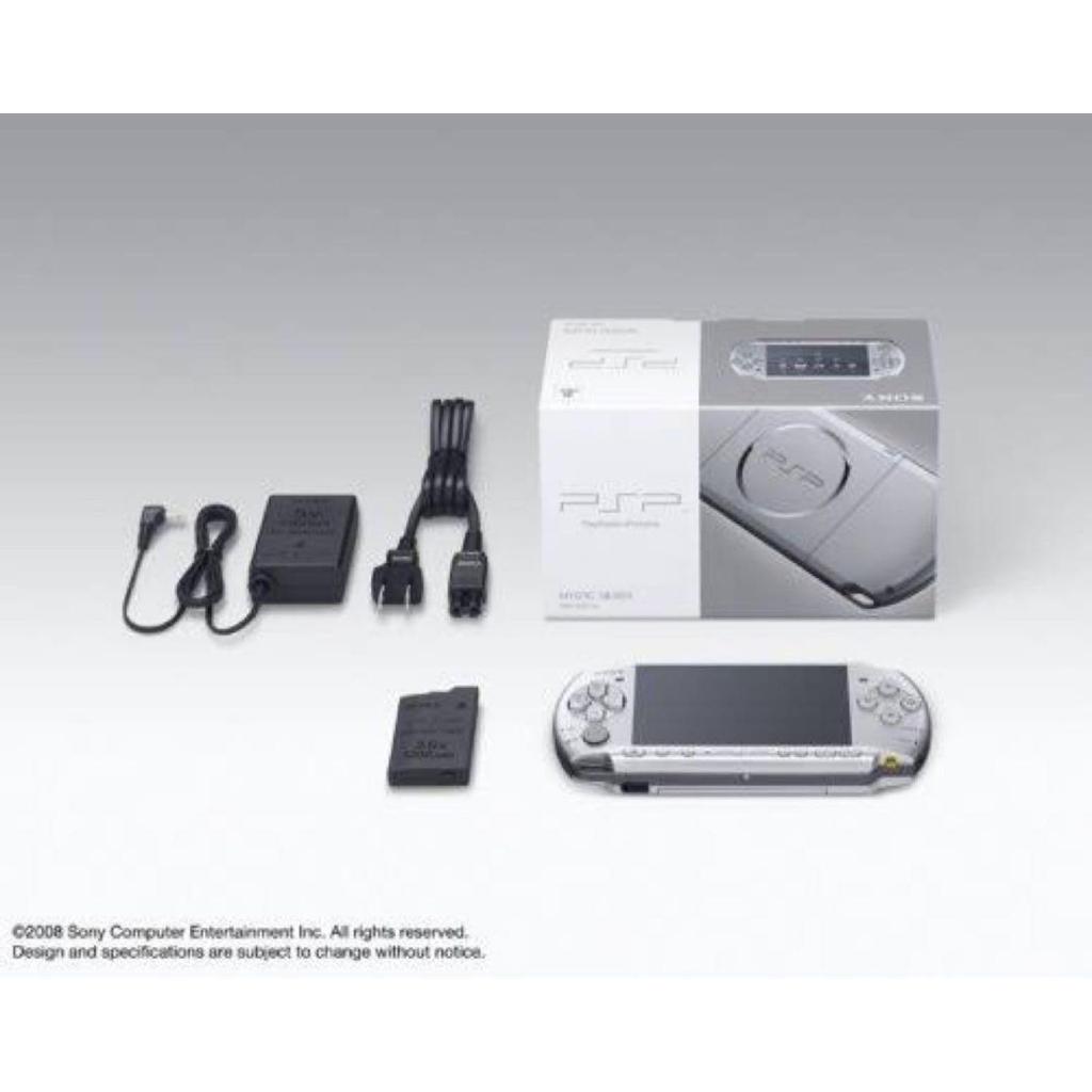 Refurbished PSP PlayStation Portable Mystic Silver (PSP-3000MS)