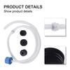 Silicone Soap Dispenser 1m Extension Hose Kit with Bottle Cover for Kitchen Sink