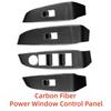 Power Window Control Panel Car Upgrade Stickers ABS Plastic Carbon For Mazda Atenza  Trim Paste Cars Decoration Accessories