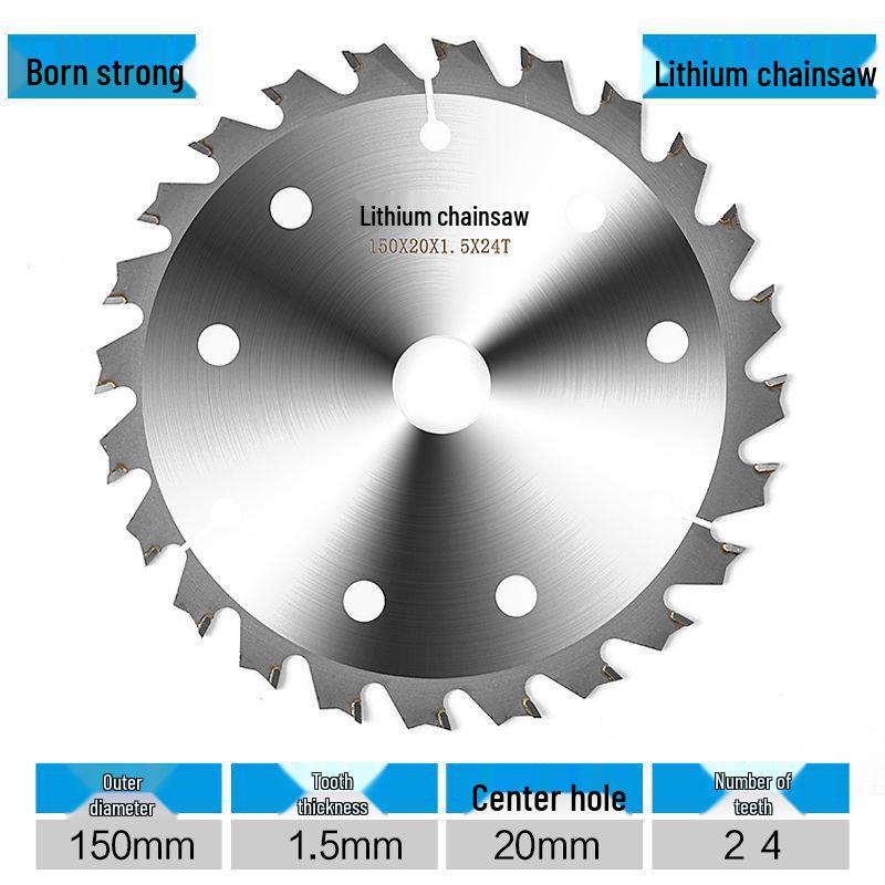 Lithium Electric Woodworking Saw Blades - 4", 5", 5.5", 6.5" Alloy Blades for Wood Cutting.