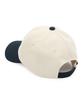 Eondeokeonteulol All-Season Cotton Color Block Logo Soft Top Ball Cap Unisex Baseball Cap College Crew / Authentic B B / Navy