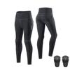 1 Womens High-Waisted Motorcycle Riding Pants With Removable Knee Protectors Casual Biker Trousers