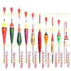 A1A2 10Pcs Oval Foam Fishing Float Wood Slip Fishing Bobbers Replacement Buoys Bobber Stopper Fishing Float Fishing Tackle