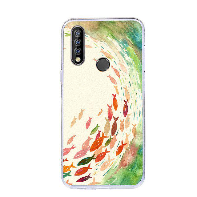 Housse 360° En Liège Pour Oukitel C17 Pro - Etui Portefeuille Flip, Protection Complète, Neuf