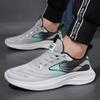 Flying Woven Mesh Sneakers 2025 Summer New Trendy Shoes Comfortable and Breathable Casual Fashion Men's Shoes Soft-soled Men's Shoes