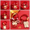 Zodiac Dragon 2024 New Year Dragon Key Chain Bag Pendant Chinese Dragon Key Ring  Backpack Pendant