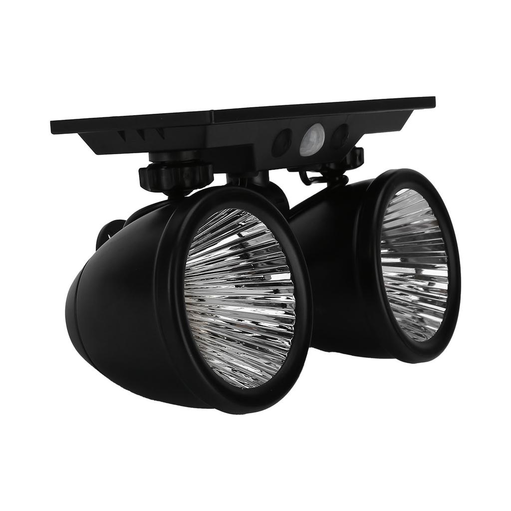 Solar Projection Light Human Body Induction TwoColor Solar Lawn Lamp for Garden Plants