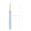 Punching Needle Embroidery Pen with Threader Handle Punching Needle Pen D57B