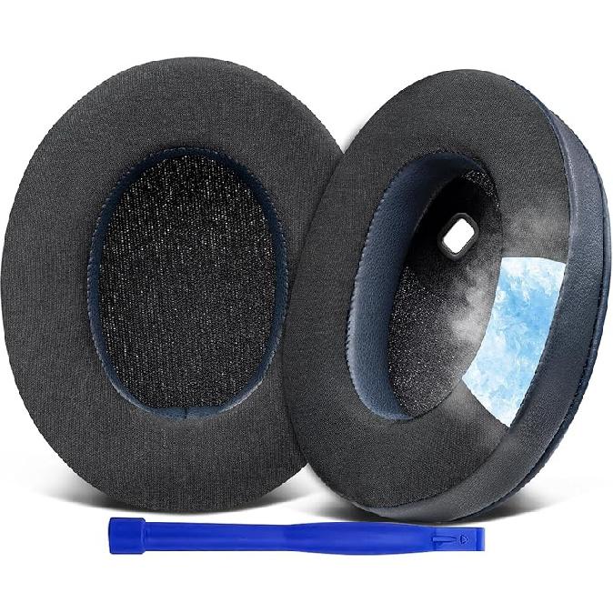 SOULWIT Cooling-Gel Earpads Replacement for Sony WH-1000XM4 (WH1000XM4) Headphones, Ear Pads Cushions with High-Density Noise Isolation Foam, Added