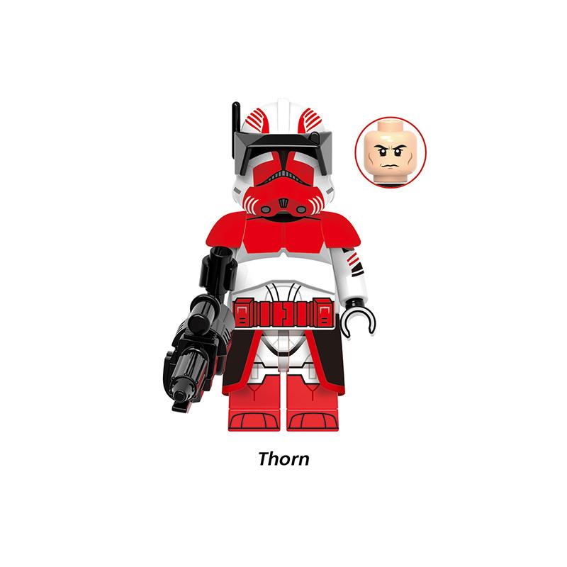 The Wars Star Clone Wars Building Block Cody Fox Vaughn Kid Assembled Toy Puzzle