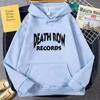 Cool Death Row Records LOGO Men Hoddie Fashion Casual Hoodies Long Sleeve Women/men Spring/Autumn Sweatshirt Harajuku Hip Hop