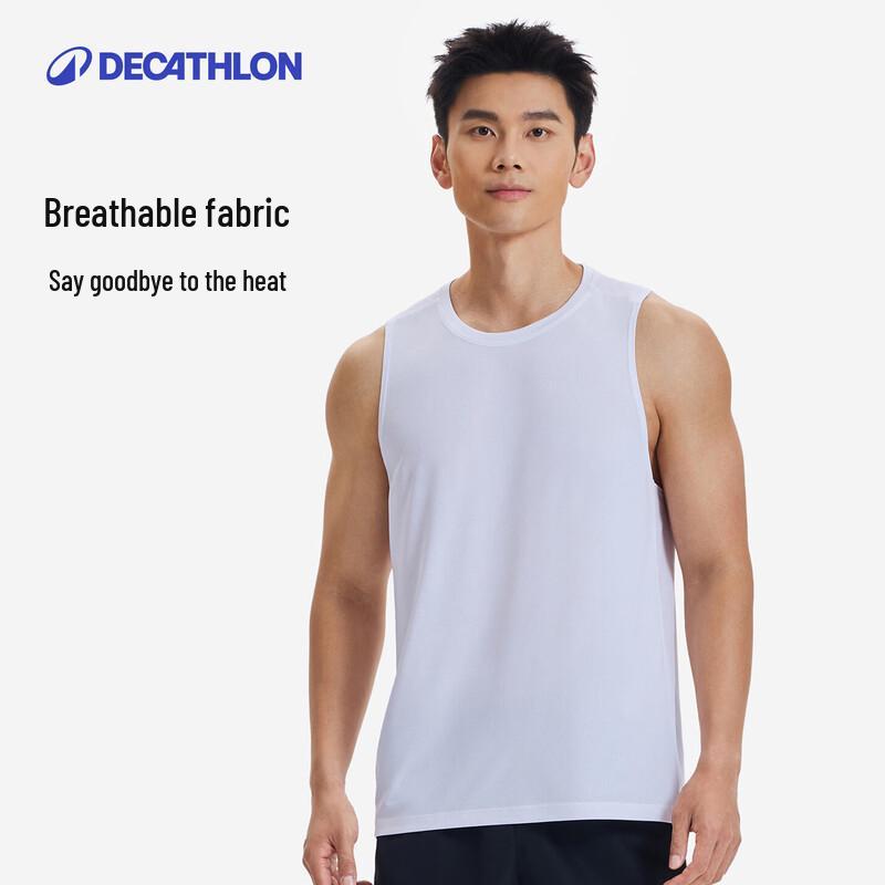 Decathlon Men s Quick-Dry Sleeveless Training Vest S