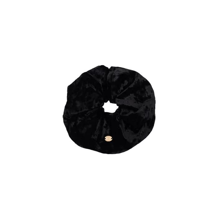 SIAC3097 Cloud Velvet Scrunchie_Black
