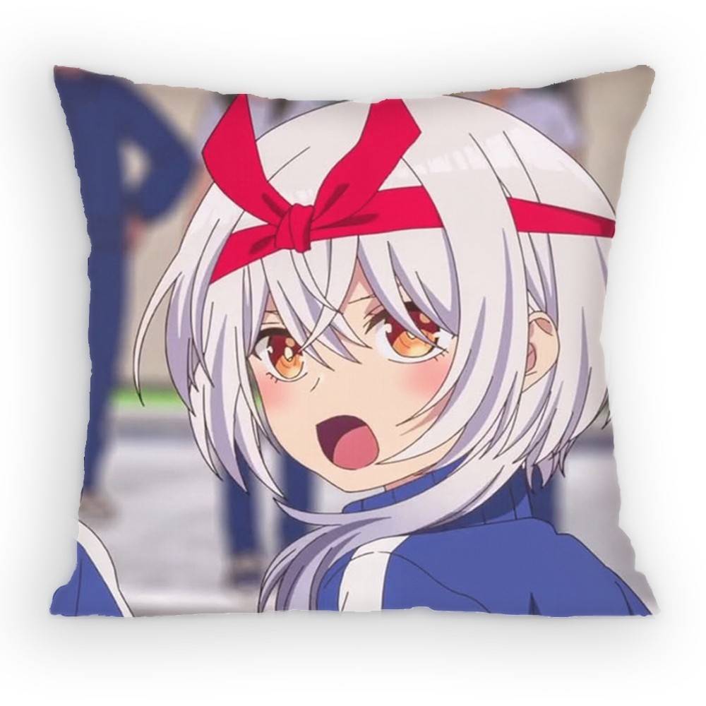 Tune in to The Midnight Heart Kirino Iko PillowCase Antidustmite Pillowcase Invisible zipper silky Sofa cushionCover for bedroom