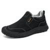 Men's Snow Boots Casual Thickened Warm Non Slip Cotton Boots Winter Men's Shoes